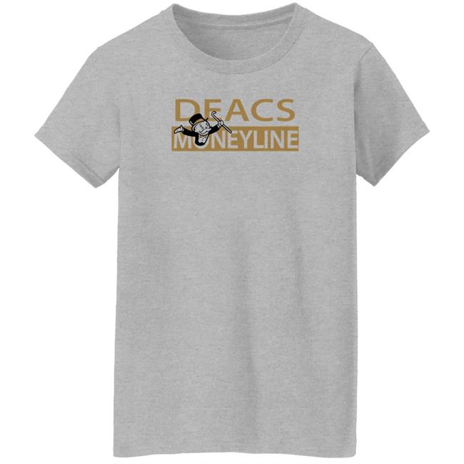Deacs Moneyline Shirt Billy B Tees Merch Deacs Moneyline Shirt Billy B Tees Merch