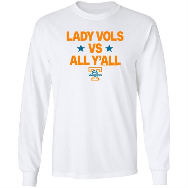 Lady Volunteers Y'all-Lady Vols Vs All Y'all Shirt Orange Mountain Designs Store