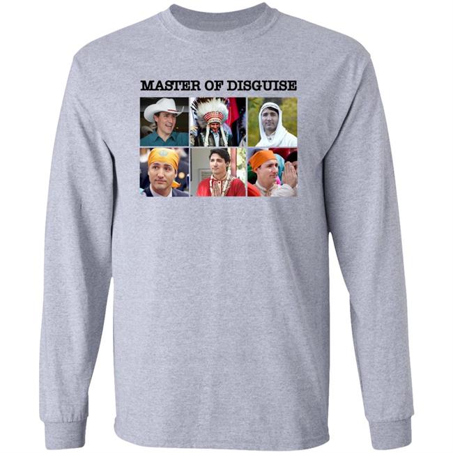 Justin Trudeau Master Of Disguise Shirt Tucker Carlson Merch