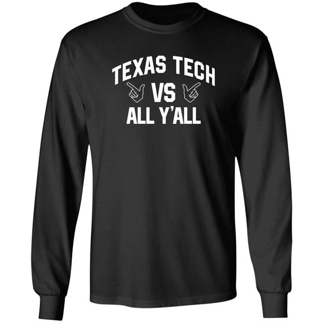 Texas Tech Vs All Y'all Shirt Red Raider Outfitter Store Texas Tech Red Raider All Y'all Shirt