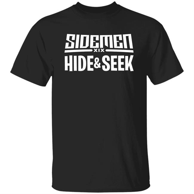 Sidemen Hide And Seek T Shirt Sidemen Hide And Seek Hoodie Sweatshirt
