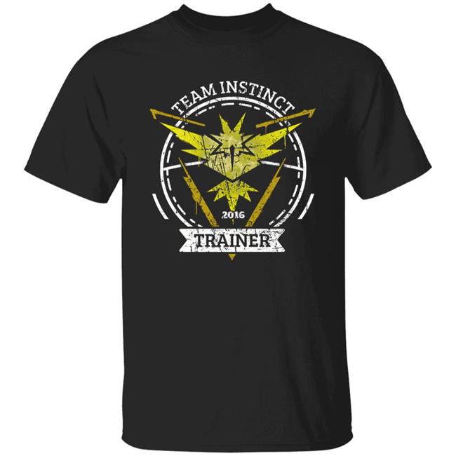 Team Instinct Zapdos Shirt Team Instinct Zapdos Hoodie Sweatshirt
