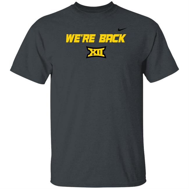 Coach Brian Smith Wearing We're Back Shirt Big 12 Conference