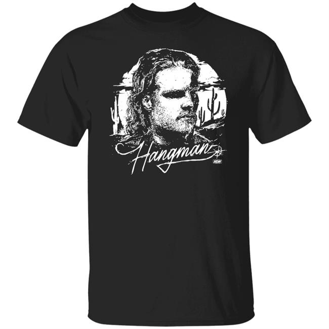 All Elite Wrestling Merchandise Hangman Adam Page Lonestar T Shirt
