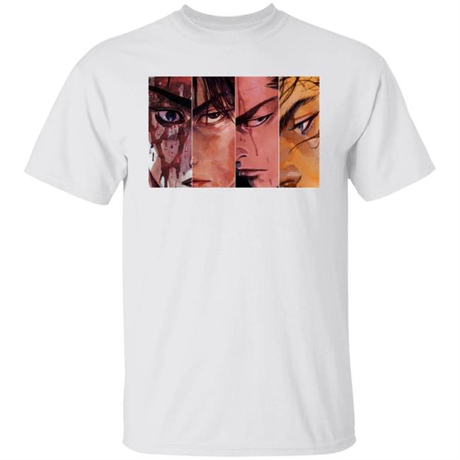 Inoue Art Vagabond Miyamoto Musashi Sasaki Kojiro Manga Creative T Shirt Anime Merch