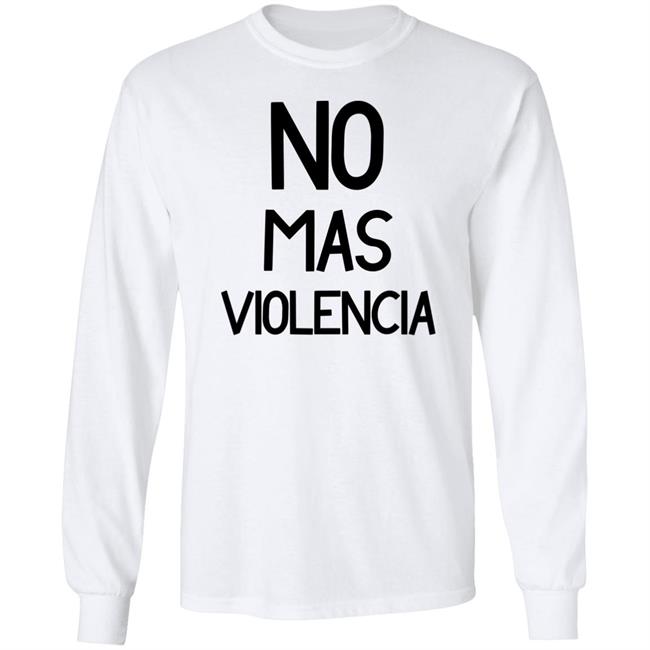No Mas Violencia Long Sleeves Edson Álvarez