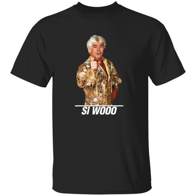 Si Wooo And Ric Flair T Shirt Tour Junkies Merch