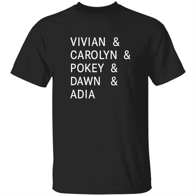 Unified Ballers Vivian Carolyn Pokey Dawn Adia Shirt Raina Harmon Black Coaches Matter Tee Shirt
