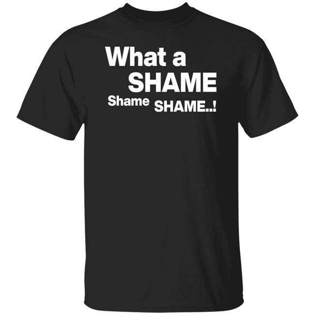 Yung Blud Official Store Merch What A Shame Shame Shame Shirt