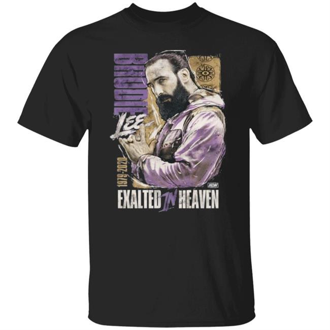 Aew Brodie Lee Exalted In Heaven Shirt K Trevor Wilson Brodie Lee Exalted In Heaven Shirt Hoodie Sweatshirt