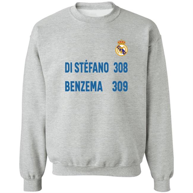 Di Stefano 308 Benzema 309 Shirt Karim Benzema Real Madrid Perez Di Stefano 308 Benzema 309 Shirt Karim Benzema Real Madrid Perez