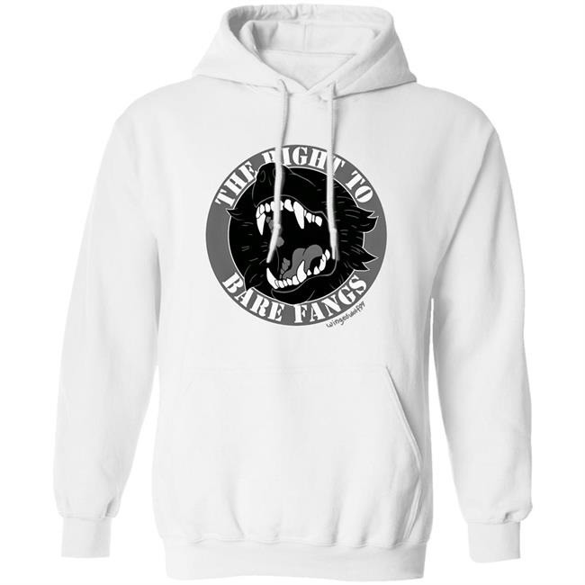 Crowd Made Store Merch The Right To Bare Fangs Hoodie Wingedwolf94
