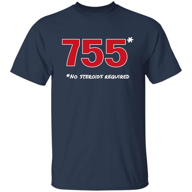 Super 70S Sports Merch Store 755 No Steroids Required Shirt