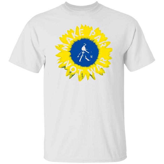 Sunflower Of Peace Charity Make Par Not War Shirt Link Soul Merch