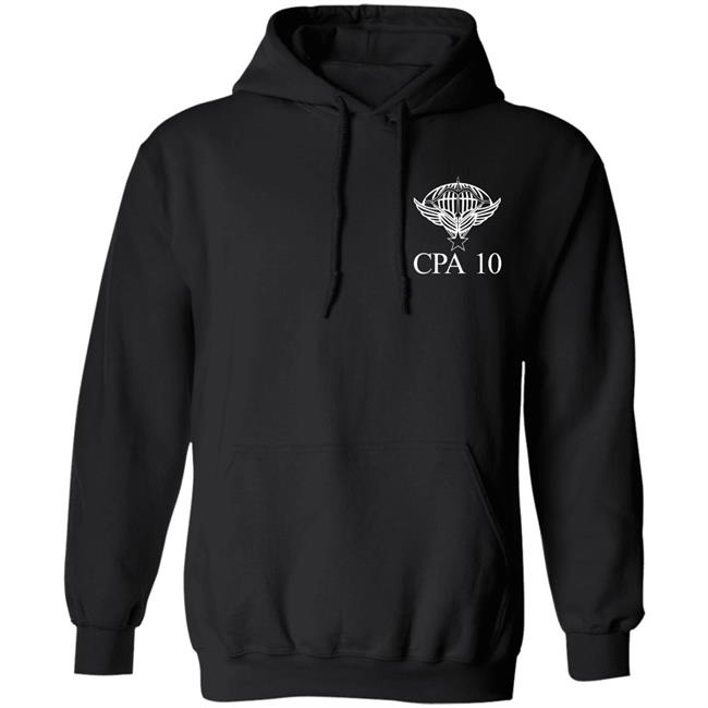 Emmanuel Macron Commando Parachutiste De L'air Cpa 10 Hoodie