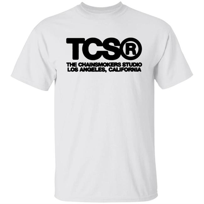 The Chain Smokers Merch Store TCS The Chainsmokes Studio Los Angeles California Shirt