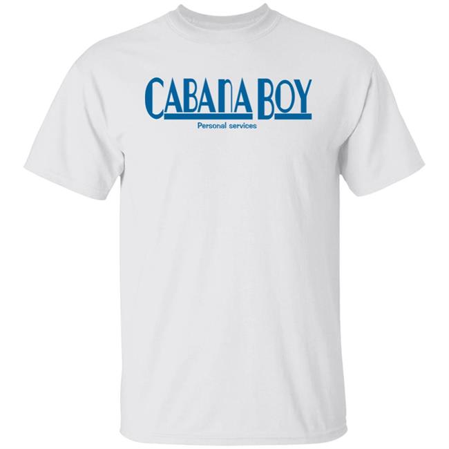 Cabana Boy Personal Services Shirt Rachel Millman