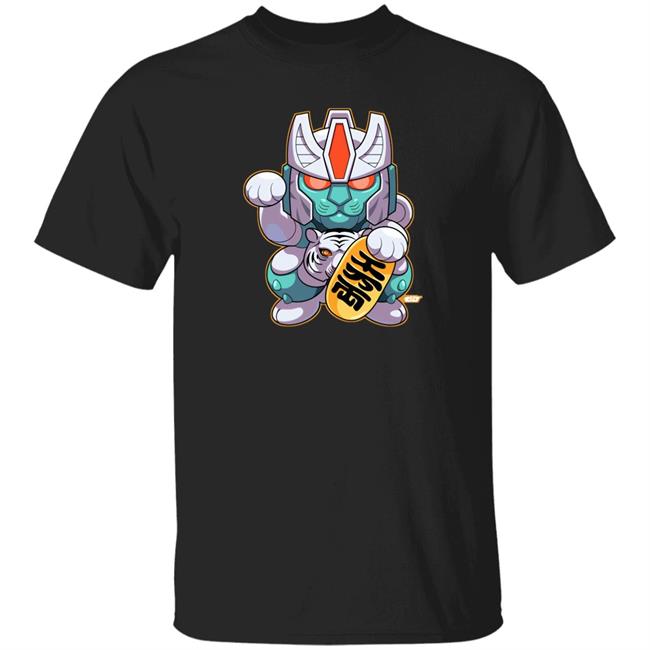 Zero Mayhem Lucky Cat-tron Tigatron Shirt Evangauntt