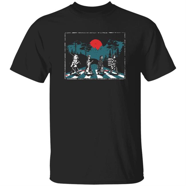 Demon Slayer shirt Demon Slayer Abbey Road Tanjiro Nezuko Zenitsu Inosuke Shirt hoodie Sweatshirt