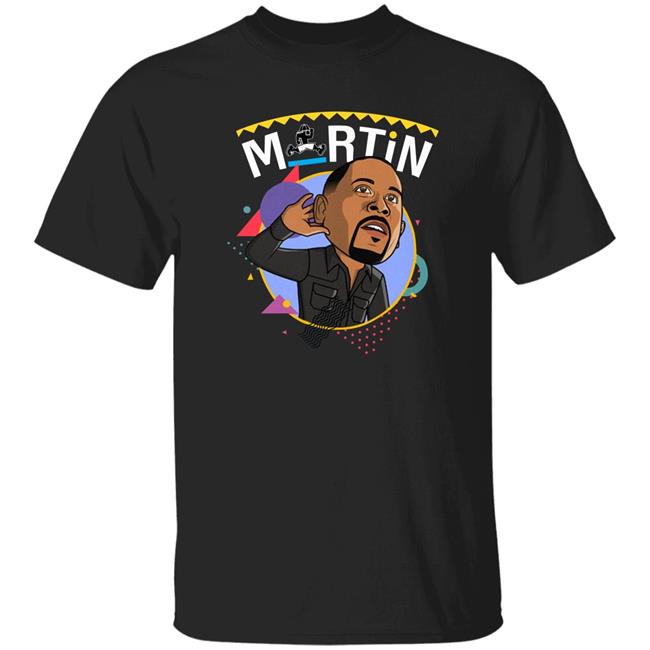 Martin Lawrence Merch Martin Cartoon Shirt