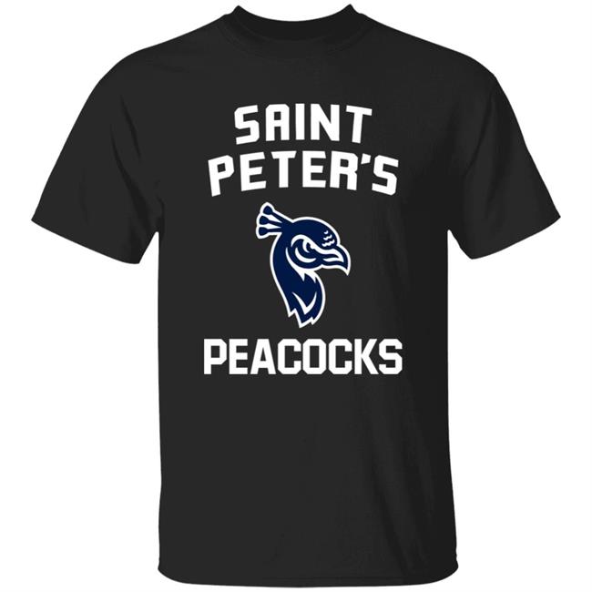 Saint Peter's Peacocks Shirt Eli Manning