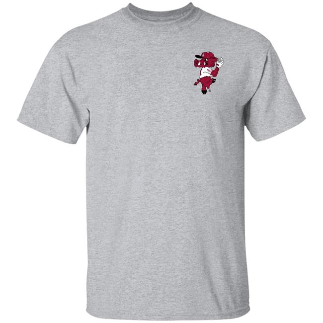 Arkansas Razorbacks Pitching Ribby Shirt Arkansas Razorbacks Shop