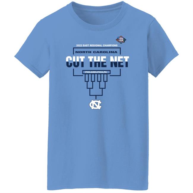 Unc Final Four Shirt North Carolina Basketball Final Four Cut The Net Shirt