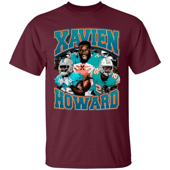 Xavien Howard X Vintage T-Shirt Dolphin Nation Xavien Howard Shirt Hoodie Sweatshirt Xavien Howard X Vintage T-Shirt Dolphin Nation Xavien Howard Shirt Hoodie Sweatshirt