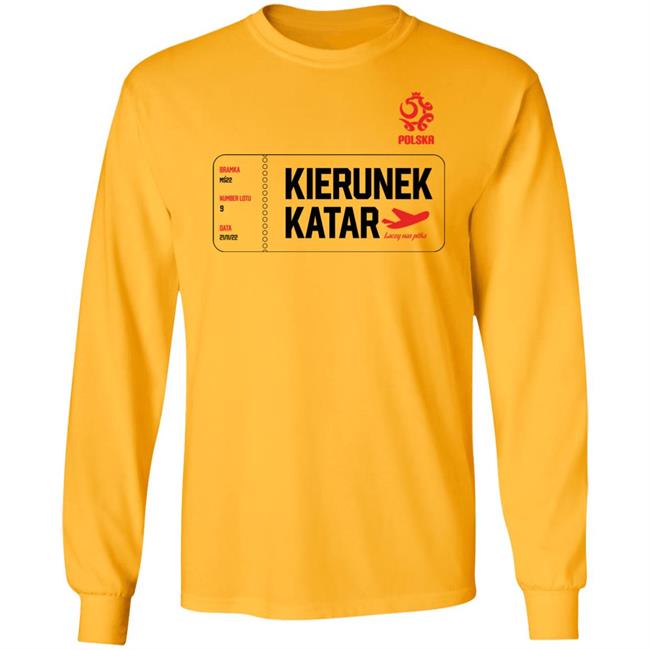 Kierunek Katar Shirt Ruslan Malinovskyi Kierunek Katar Shirt Ruslan Malinovskyi