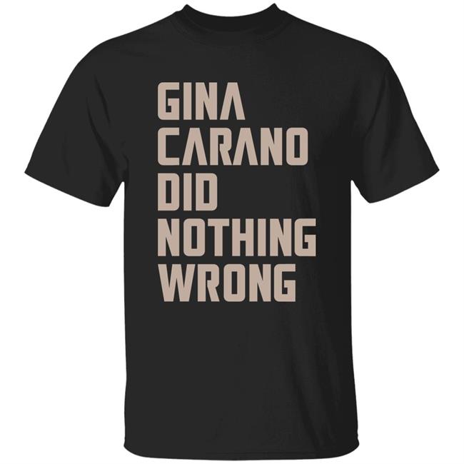 Bob Iger Gina Carano Did Nothing Wrong Shirt Gina Carano Shirt Bob Iger Shirt hoodie Sweatshirt