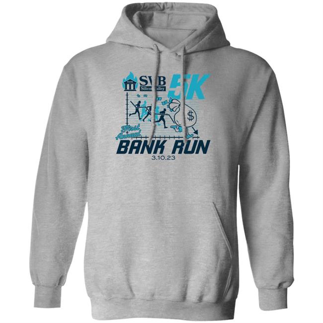 Svb Silicon Valley First Annual Bank Run Shirt