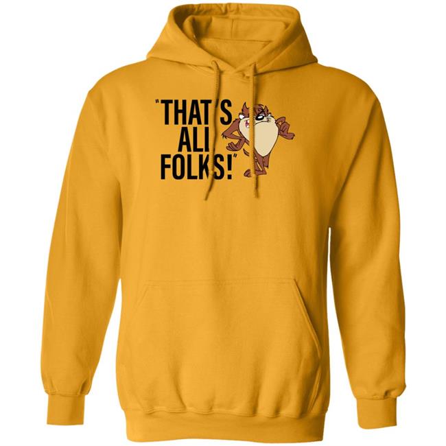 That's All Folks Shirt Taz That's All Folks Shirt Taz