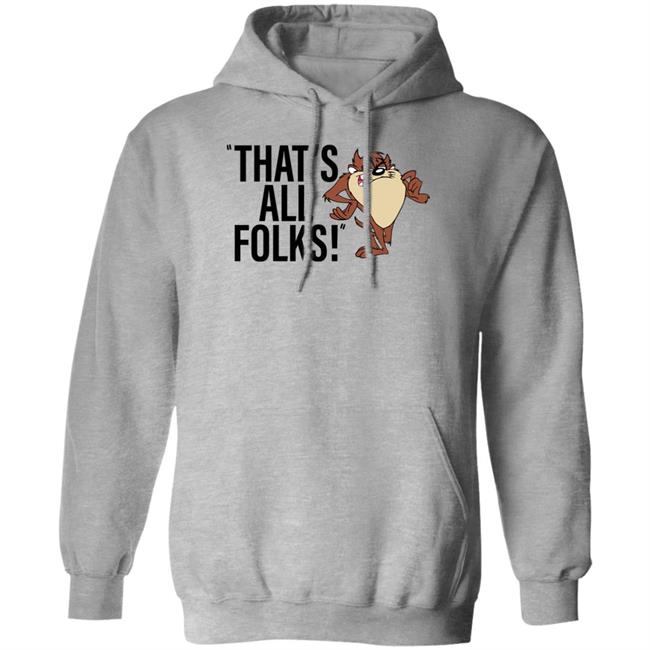That's All Folks Shirt Taz
