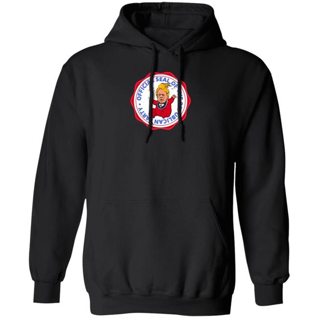 Ktygraphics Cartoonist Official Seal Of The Republican Party Trump Baby Shirt