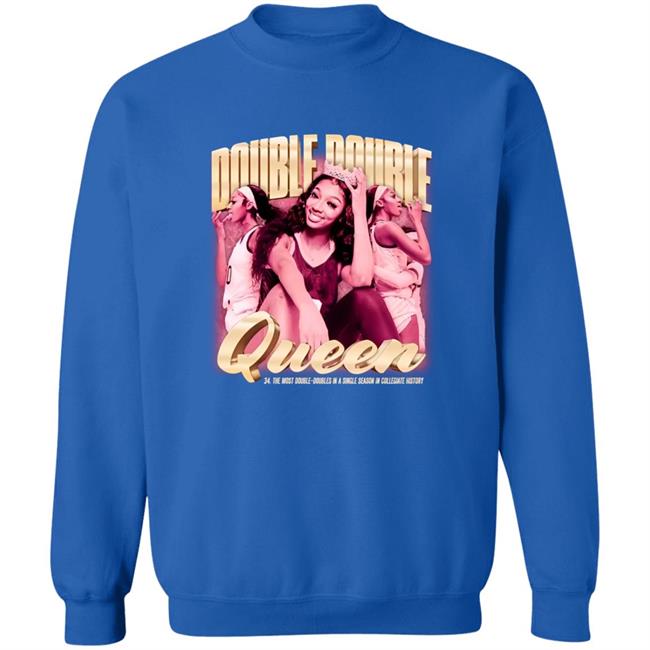 Angel Reese Double-Double Queen Shirt Angel Reese Double-Double Queen Shirt
