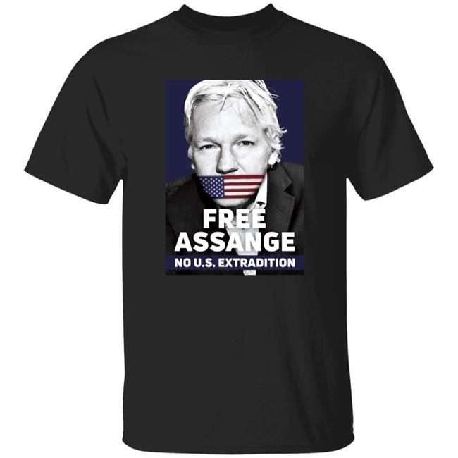 Dimitar Apasiev Free Assange No Us Extradition Infant Fine Jersey Shirt Wikileaks Shop