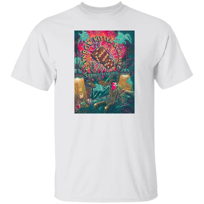 Rainbow Kitten Surprise Spring Tour 2022 Shirt Rks Band Official Merch