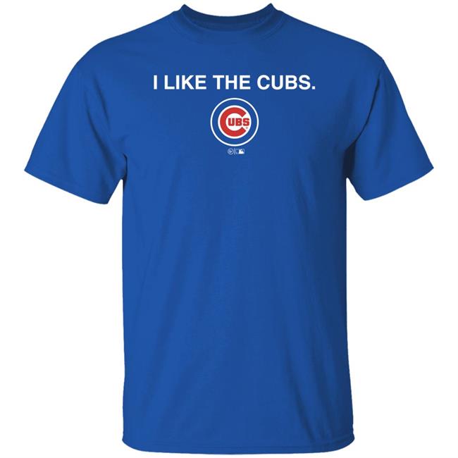 Obvious Shirts Store I Like The Cubs Ubs Shirt