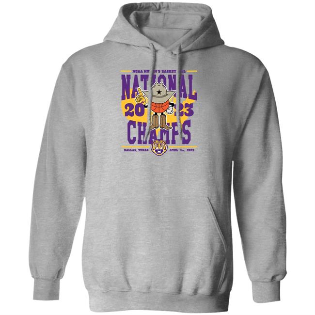 Homefield Cream Lsu Tigers 2023 Ncaa Women's Basketball National Champions Cowboy Shirt