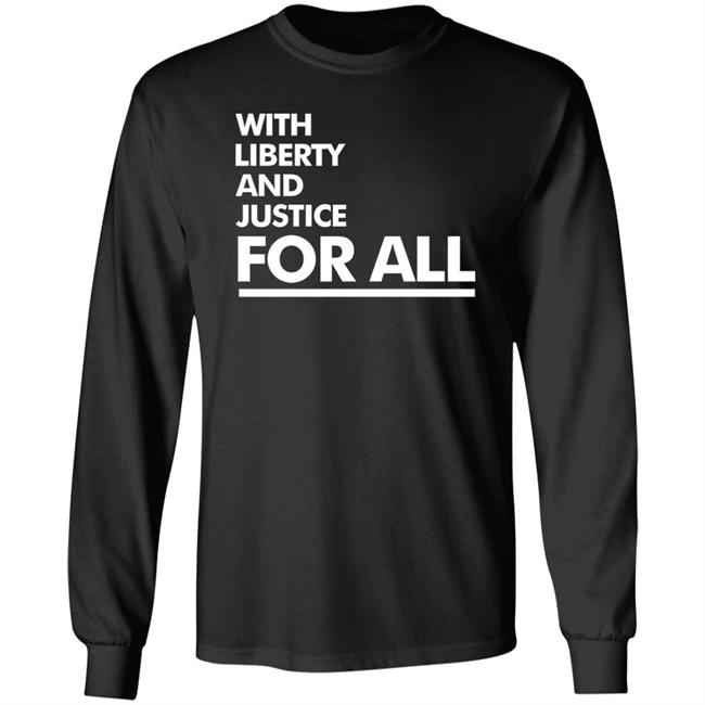 With Liberty And Justice For All Shirt Minnesota Brooklyn Daunte Wright With Liberty And Justice For All Shirt Hoodie Sweatshirt