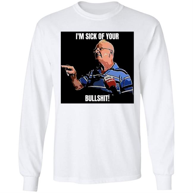 I'm Sick Of Your Bullshit Shirt Rhys Muldoon Rhysam I'm Sick Of Your Bullshit Shirt Rhys Muldoon Rhysam