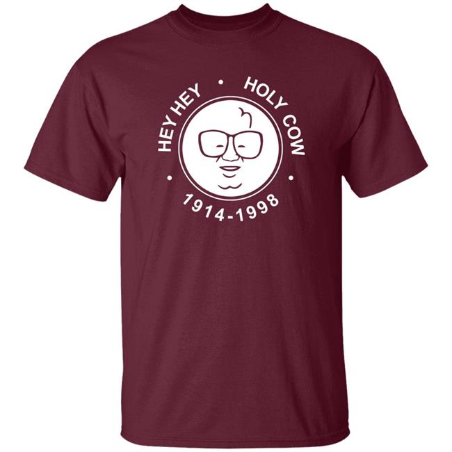 Harry Caray Shirt Obvious Shirts X 1908 Tees Merch Hey Hey Holy Cow Harry Caray Shirt Harry Caray Shirt Obvious Shirts X 1908 Tees Merch Hey Hey Holy Cow Harry Caray Shirt