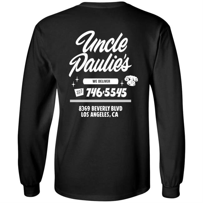 Uncle Paulie's Deli Merch Uncle Paulies Hoodie Pete Davidson Wearing Uncle Paulies Hoodie Uncle Paulie's Deli Merch Uncle Paulies Hoodie Pete Davidson Wearing Uncle Paulies Hoodie