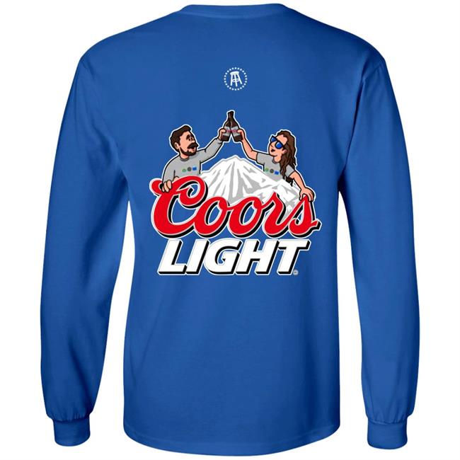 Coors Light Shirt Coors X Pardon My Take Mountain Pocket Tee Barstoolsports Store Coors Light Shirt Coors X Pardon My Take Mountain Pocket Tee Barstoolsports Store