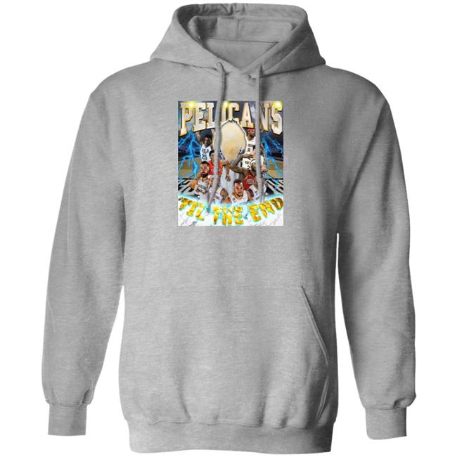 Official New Orleans Pelicans 'Til The End Shirt