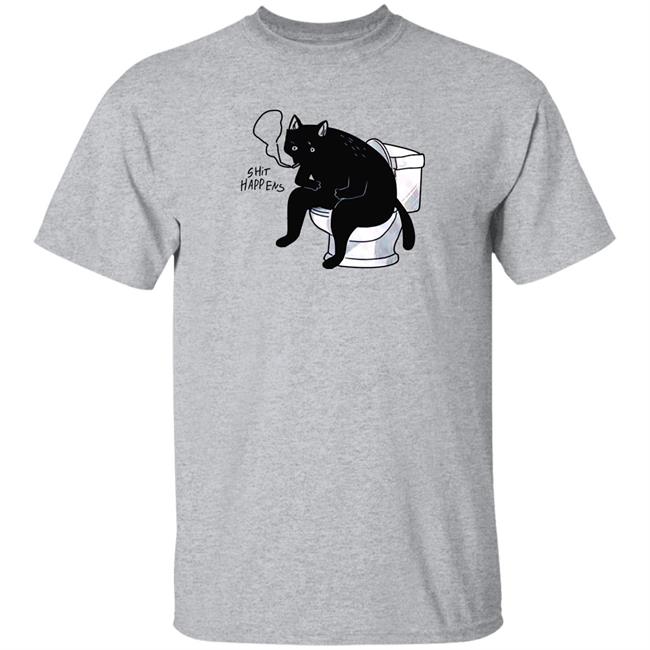 Smoking Cat Shit Happens Shirt Dumb Looking Cats Shit Happens Shirt Smoking Cat Shit Happens Shirt Dumb Looking Cats Shit Happens Shirt