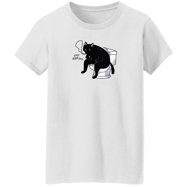 Smoking Cat Shit Happens Shirt Dumb Looking Cats Shit Happens Shirt Smoking Cat Shit Happens Shirt Dumb Looking Cats Shit Happens Shirt