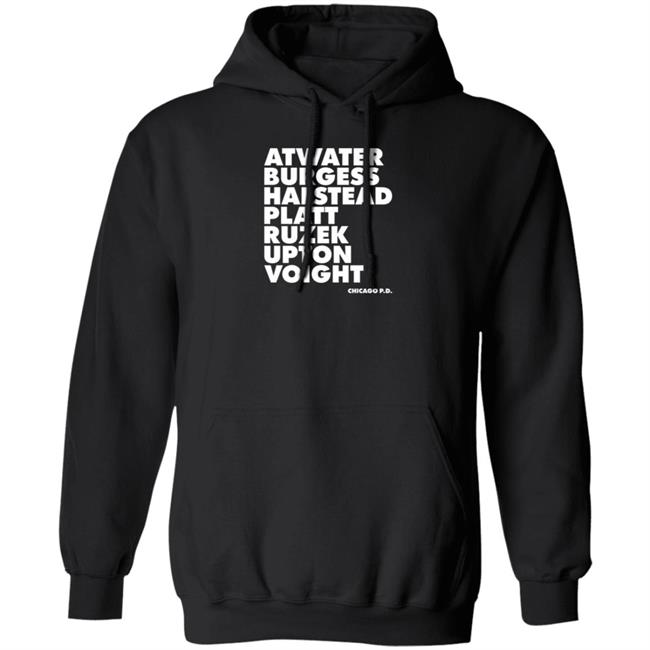 Atwater Burgess Halstead Platt Ruzek Upton Voight Shirt