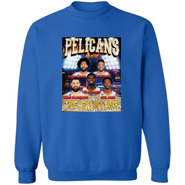 Joelvenile Pelicans The Frontline Shirt Joelvenile Pelicans The Frontline Shirt