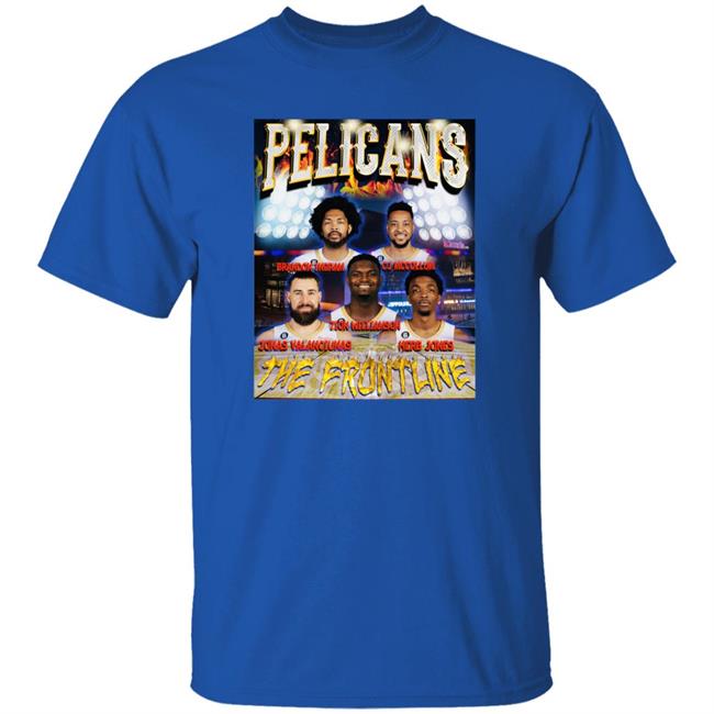 Joelvenile Pelicans The Frontline Shirt Joelvenile Pelicans The Frontline Shirt